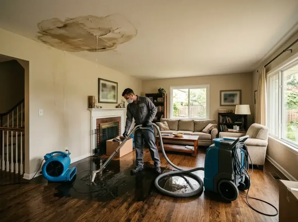 attic-pipe-burst-ceiling-drip-008 — frequently asked questions, Water Damage Restoration & Carpet Care in Madelia, MN